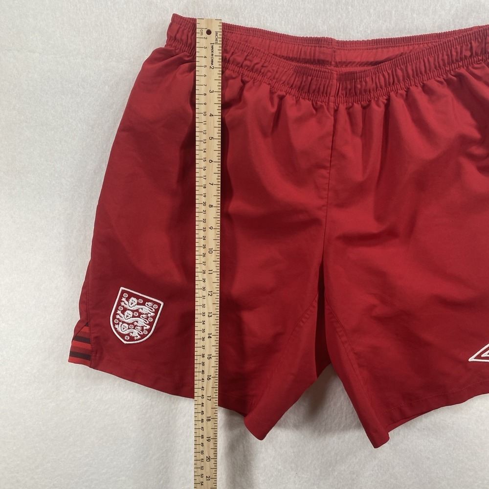 England 2012-13 Home Football Shorts Umbro Size L S5 - Picture 7 of 7